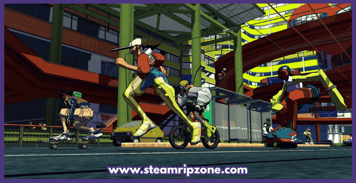 Bomb Rush Cyberfunk Free Download for PC