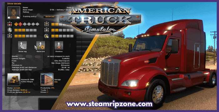 American Truck Simulator Free Download for PC