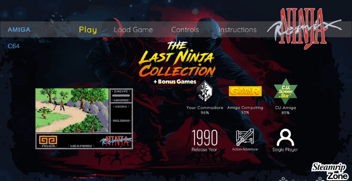 The Last Ninja Collection + Bonus Games Free Download