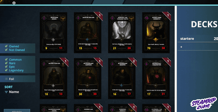 ShadowReign TCG Free Download PC Game